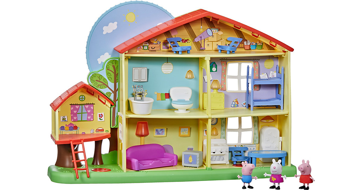 Spielzeug/Sammelfiguren: Hasbro Peppa Pig Peppas Tag- und Nacht-Haus