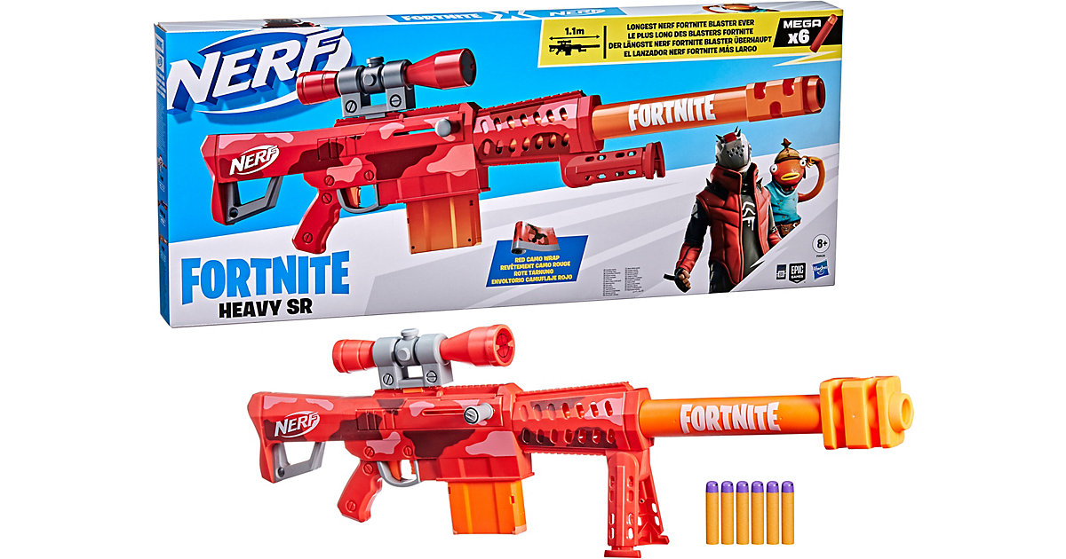 Spielzeug: Hasbro Nerf Fortnite Heavy SR