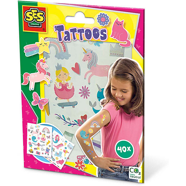 Tattoos für Kinder - Märchen