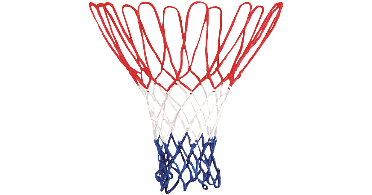 Basketballnetz groß, 45,7 cm rot