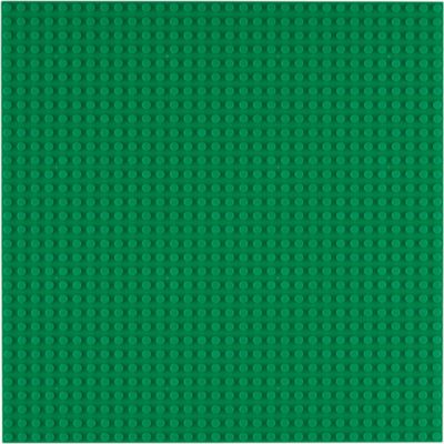 1x lime   Stapelbare Bauplatte von strickly briks 32x32 passt 100% zu Lego grün 