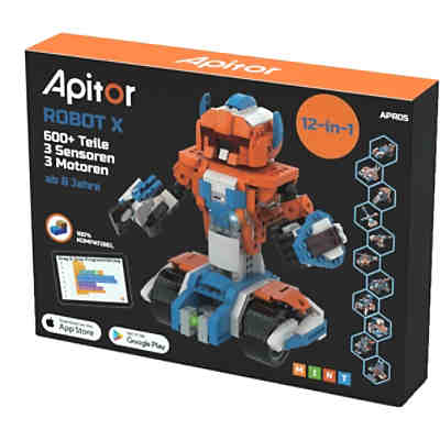 Robot X 12-in-1 Roboter-Kit aus Klemmbausteinen - LEGO®-kompatibel
