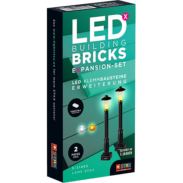 STAX System LED-Klemmbausteine - Lamp Stax - LEGO®-kompatibel