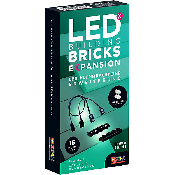 STAX System LED-Klemmbausteine - Cables & Conncetors - LEGO®-kompatibel