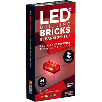 STAX System LED-Klemmbausteine - Expansion Transparent Colours - LEGO®-kompatibel