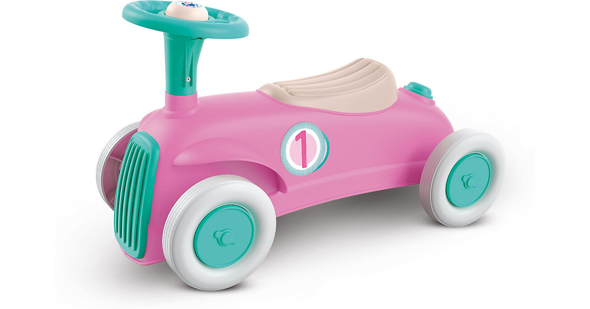Spielzeug/Kinderfahrzeuge: Clementoni Rutschfahrzeug Mein erstes Auto pink-kombi