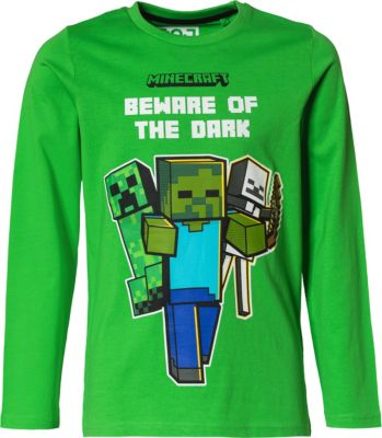 Minecraft Langarmshirt für Jungen