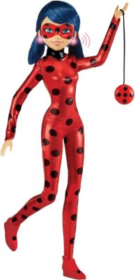 Miraculous hochstuhl Ladybug 36 x 35 x 36 cm grau/rot 