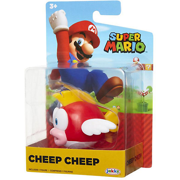 Nintendo Super Mario Cheep Cheep Figur 6,5cm