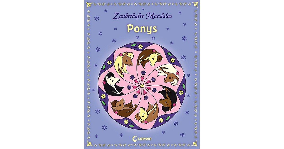 Buch - Zauberhafte Mandalas: Ponys