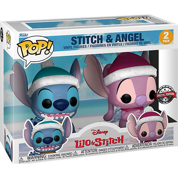 POP Disney: Lilo & Stitch - 2PKWinter Stitch & Angel