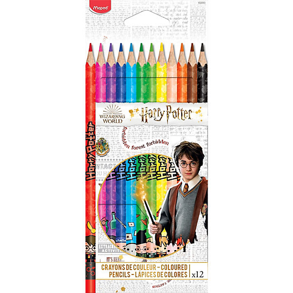 Buntstifte Harry Potter, 12 Farben