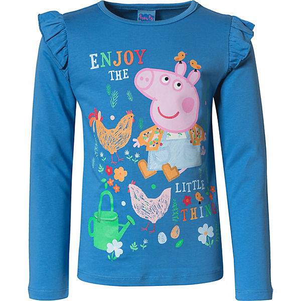 Peppa Pig Langarmshirt für Mädchen