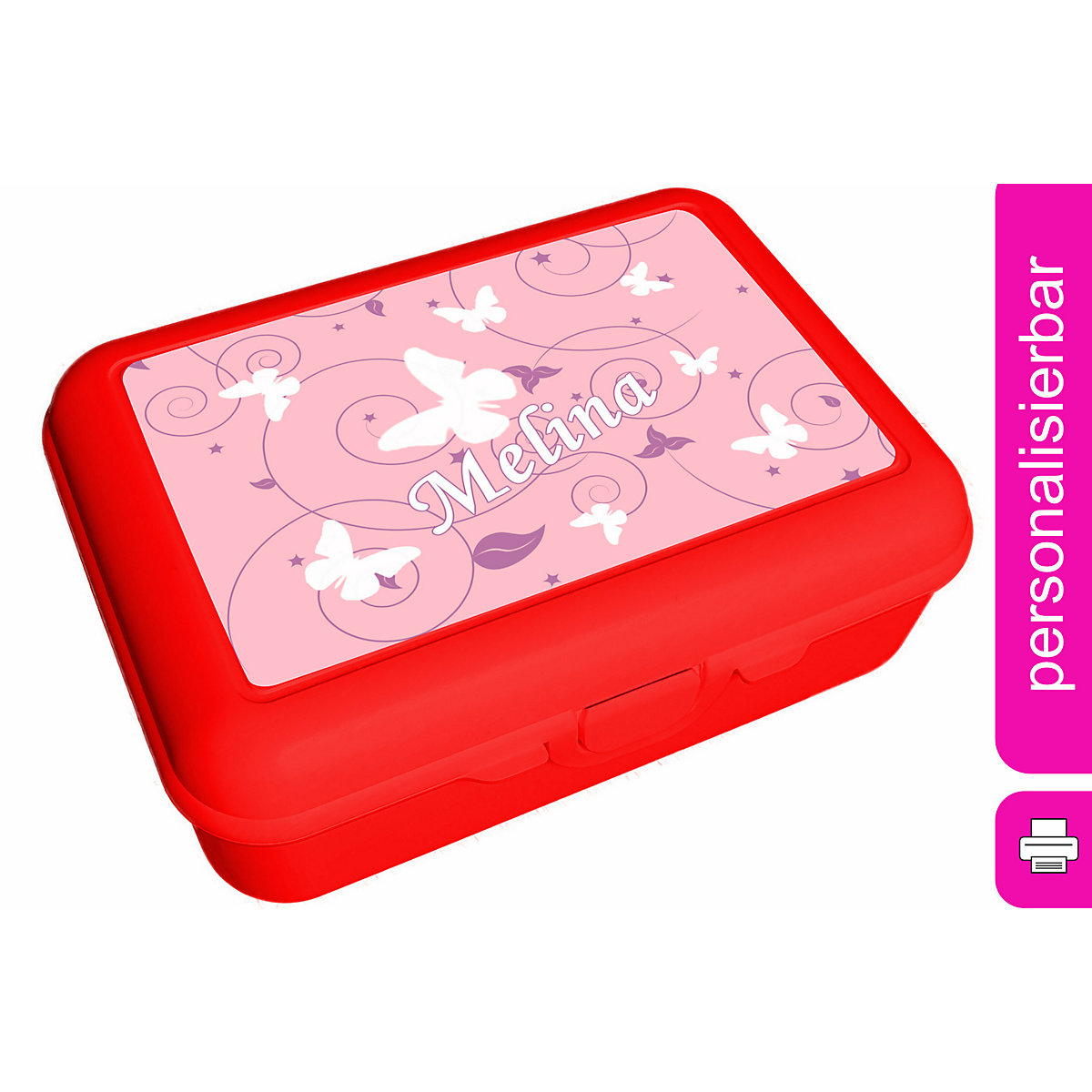 CreaDesign Brotdose mit Trennschale / Einsatz mit Name personalisiert Schmetterling Ornamente rosa lila Spülmaschinenfest Mit Deckel BPA Frei Erweiterbar Leicht zu Säubern mit Namen Wiederverwendbar RI11168 CreaDesign Brotdose mit Trennschale / Einsatz mit Name personalisiert Schmetterling Ornamente rosa lila Spülmaschinenfest Mit Deckel BPA Frei Erweiterbar Leicht zu Säubern mit Namen Wiederverwendbar RI11168