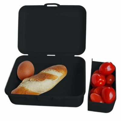CreaDesign Brotdose mit Trennschale / Einsatz mit Name personalisiert Circus Spülmaschinenfest Mit Deckel BPA Frei Erweiterbar Leicht zu Säubern mit Namen Wiederverwendbar NX10968