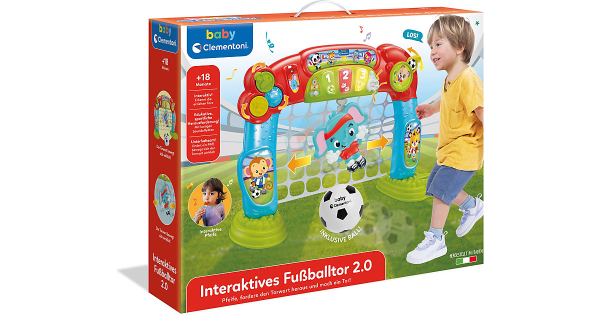 Babyspielzeug: Clementoni Interaktives Fußballtor