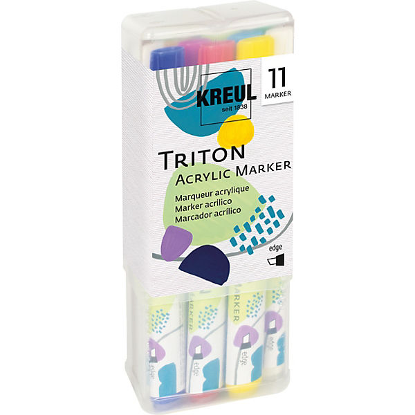KREUL Triton Acrylic Marker edge Powerpack