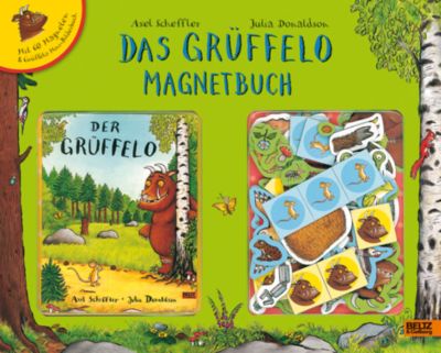 Buch - Das Grffelo Magnetbuch, mit 60 Magneten in Spielbuch-Koffer
