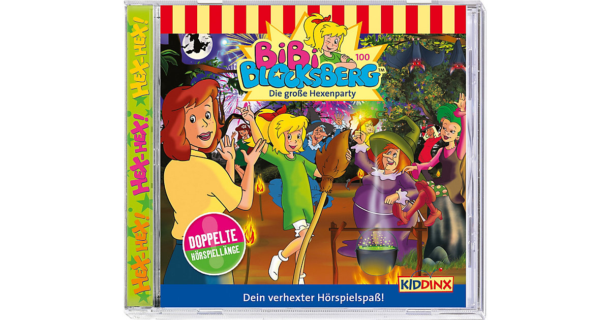 CD Bibi Blocksberg 100 - Die große Hexenparty Hörbuch