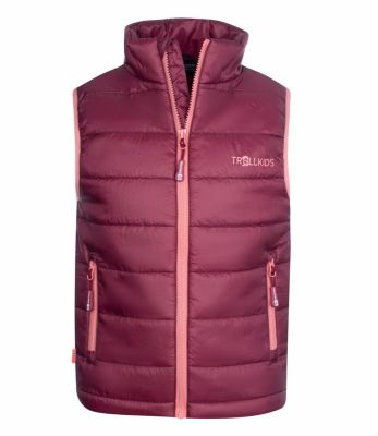 Produktbild von Fleece Pullover Mädchen Trollkids Kinder Winddichte Wasserdichte Polyfaserweste Narvik Trollkids Jungen