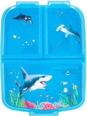 Dino World Brotdose UNDERWATER mit 3-Fach-Unterteilung 2