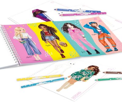 TOPModel Malbuch Create Your TOPModel 2