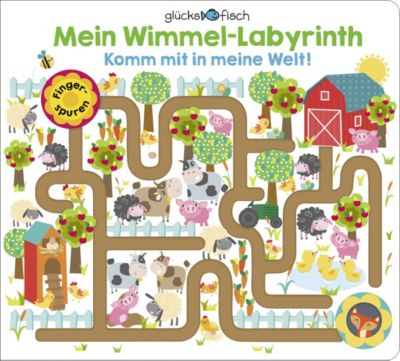 Image of Buch - Glücksfisch: Mein Wimmel-Labyrinth: Komm mit in meine Welt!