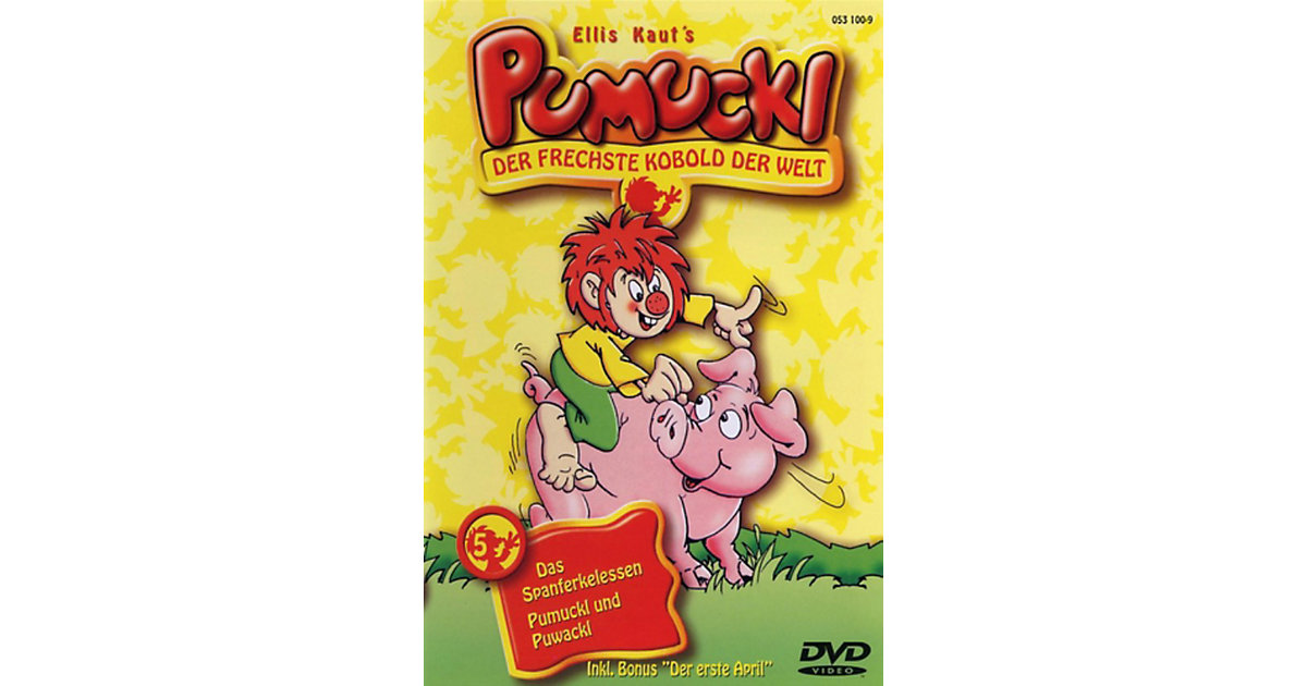DVD Pumuckl 5 - Spanferkelessen & Puwackl Hörbuch