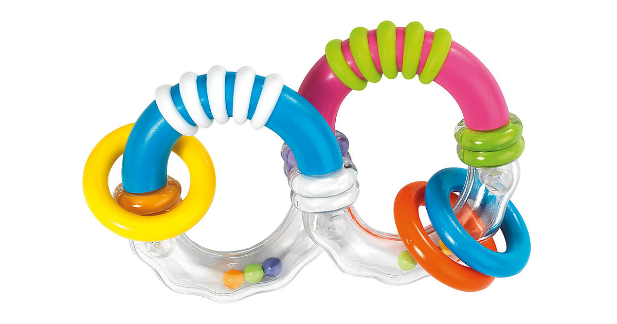 Fashy · 3D-Ringrassel in Achterform, beweglich Fashy · 3D-Ringrassel in Achterform, beweglich
