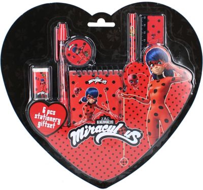 Schreibset Miraculous Super Heroez, 6-tlg.