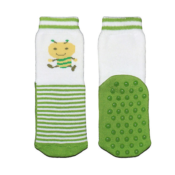 Kinder ABS-Socken "Kleine Ameise" mit Baumwolle Erstlingssöckchen für Kinder