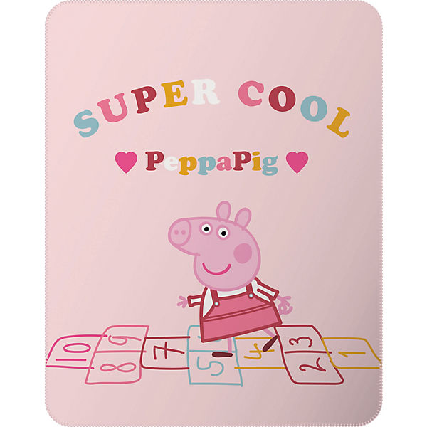 Peppa Pig Fleecedecke Super Cool 110 x 140