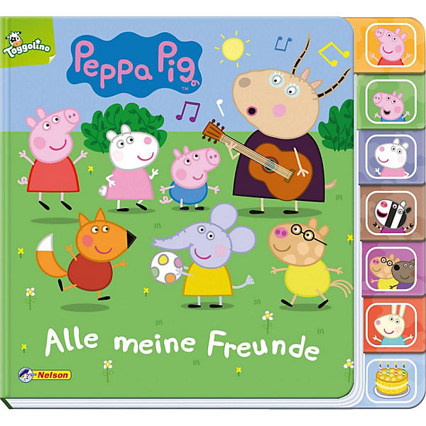 Peppa Pig - Alle mene Freunde (Pappe)
