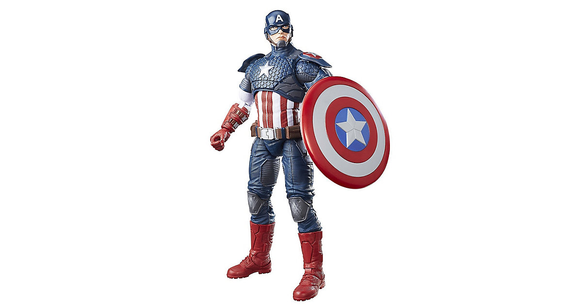 Spielzeug/Sammelfiguren: Hasbro Actionfigur Legends Captain America Actionfiguren farblos