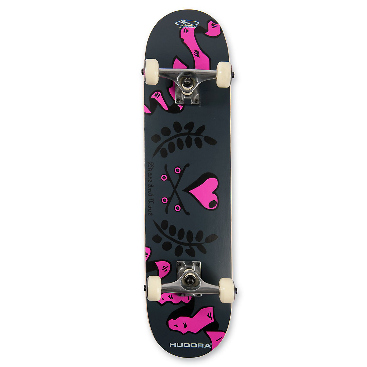 HUDORA Skateboard Love ABEC 5