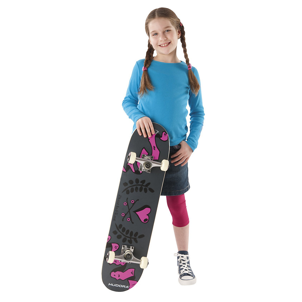 HUDORA Skateboard Love ABEC 5 RI5702