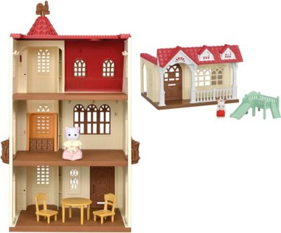 Sylvanian Families Himbeerhaus Wohnhaus Häuser Häuschen Puppenhaus Spielzeug 