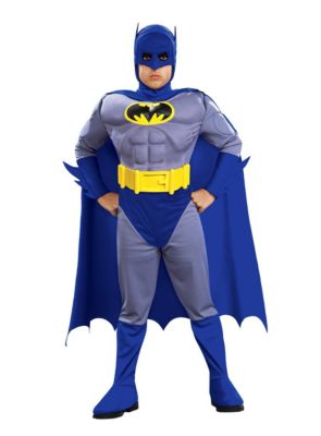RUB 3300002 Black Core Batman Deluxe Lizenz Kinder Jungen Kostüm Kinderkostüm 