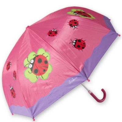 Regenschirm Frosch Kinder Stockschirm Regen Kinderschirm transparent Ø 70 cm 