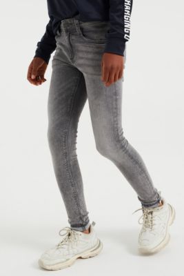 maagpijn Leegte cascade Jungen-Super-Skinny-Jeans Jeanshosen für Jungen, WE Fashion, grau | myToys
