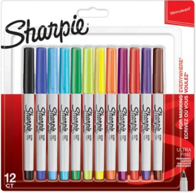 Creative Permanent Marker Uf 12 Farben Sharpie Mytoys