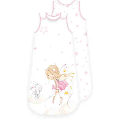 Little Fairy Baby-Schlafsack 110 cmrosa/weiß
