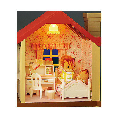 Набор "Большой дом со светом" Sylvanian Families, новая версия от Эпоха Чудес