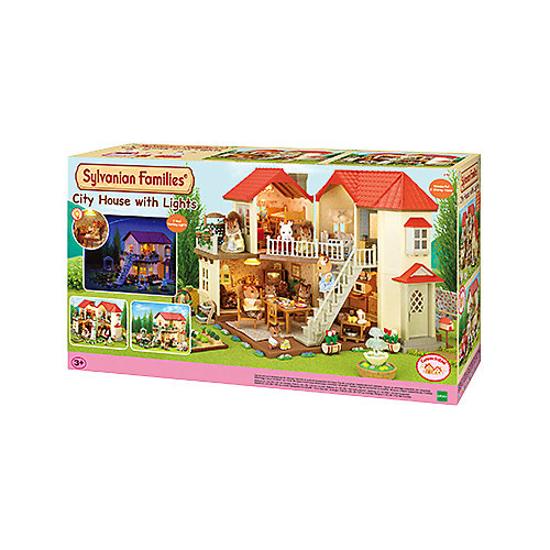 Набор "Большой дом со светом" Sylvanian Families, новая версия от Эпоха Чудес
