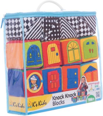 K's Kids Мягкие кубики в коробке