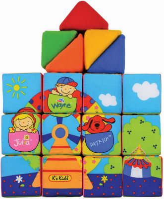 K's Kids Кубики мягкие "Учись, играя"