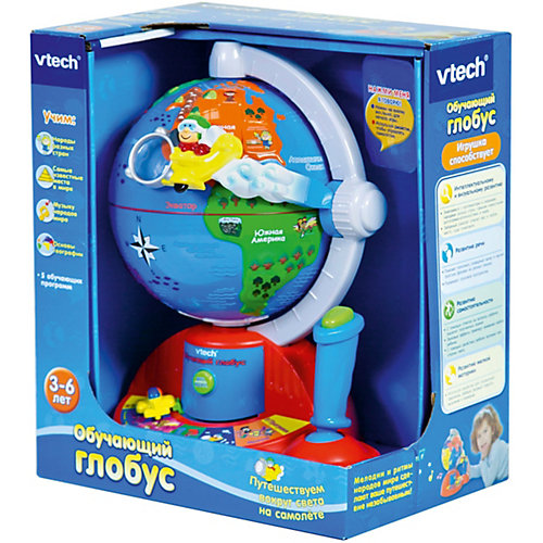 Развивающая игрушка "Обучающий глобус", Vtech от Vtech