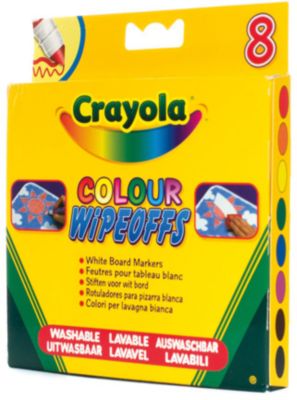 Фломастеры "8 цветов радуги" для белой доски, Crayola