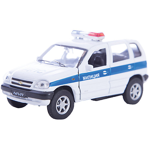 Welly Модель машины 1:34-39 Chevrolet Niva Милиция ДПС от Welly