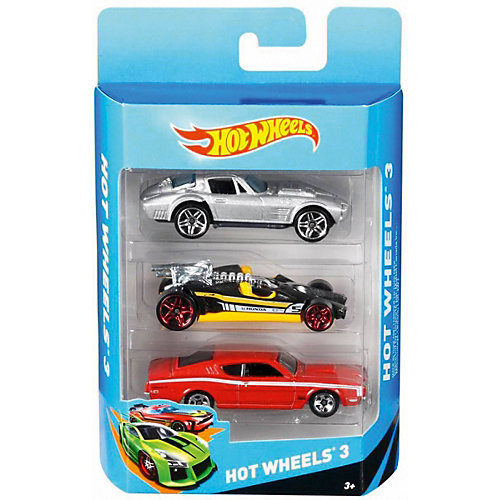 Hot Wheels Подарочный набор из 3 машинок от Mattel